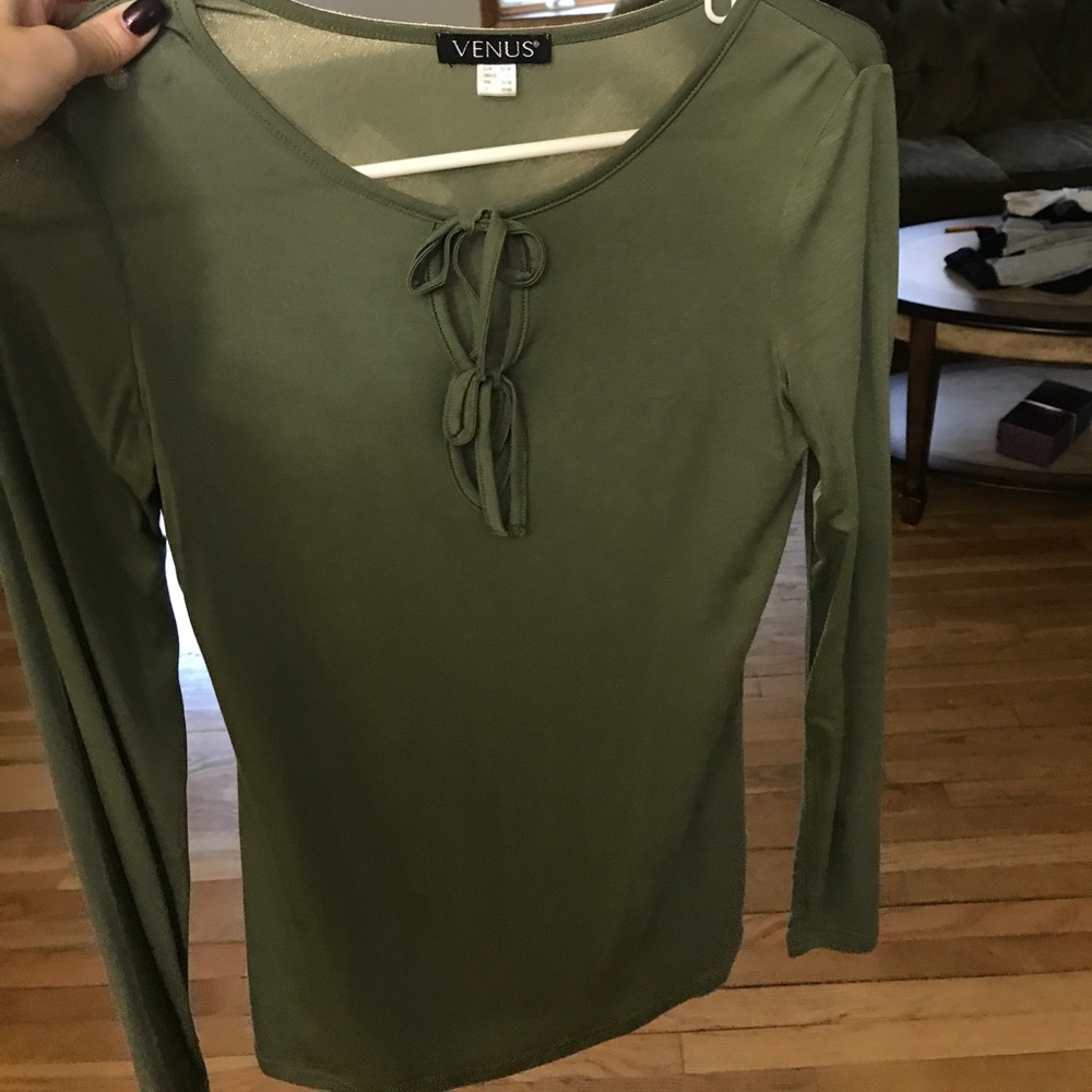 Olive green long sleeve